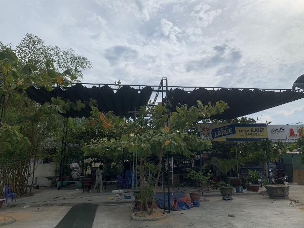 Mái Xếp Lượn Sóng Quán Nhậu